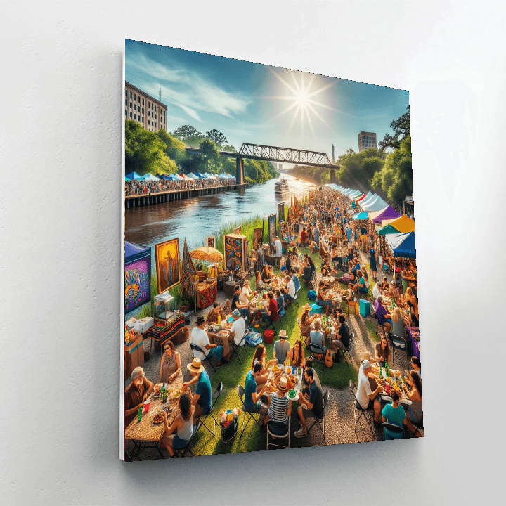 Bayou Boogaloo - Usa DIY Paint By Numbers