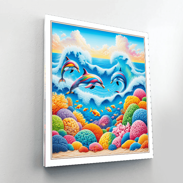 Whimsical Ocean Scenes Painting By Numbers Kit