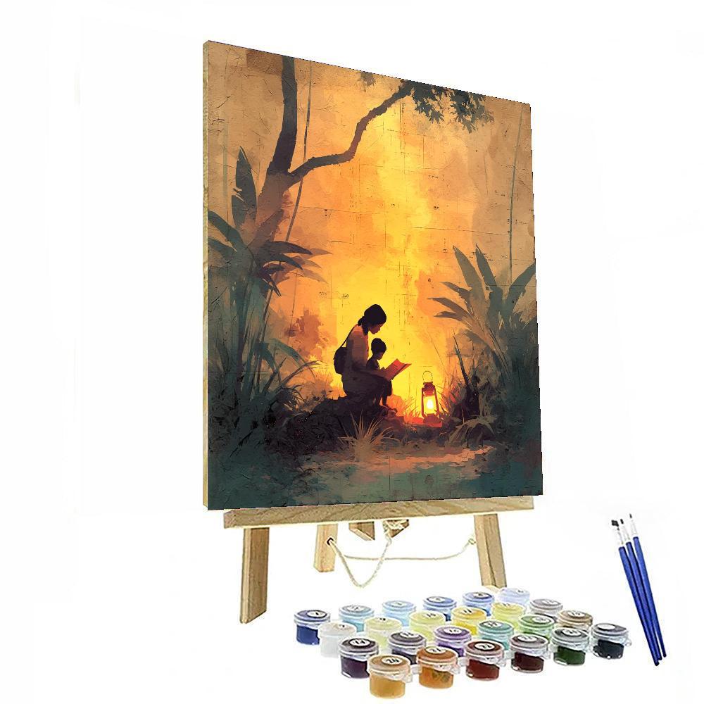 Eternal Light Of A Mother's Love Numbered Painting Kits