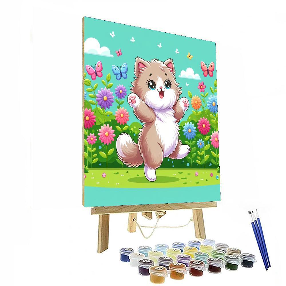 Cuddly Kitten Adventure Number Painting