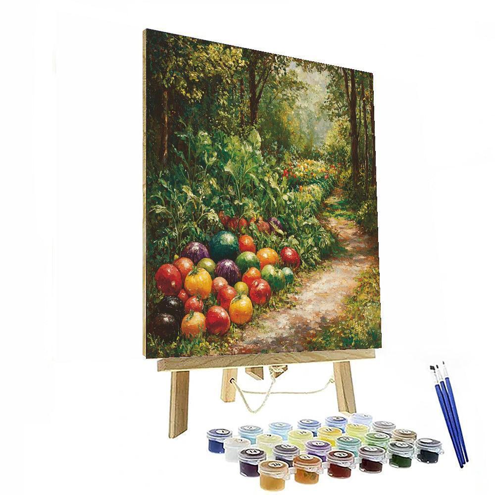 Pierre-Auguste Renoir Inspired Culinary Gardens  DIY Paint By Numbers