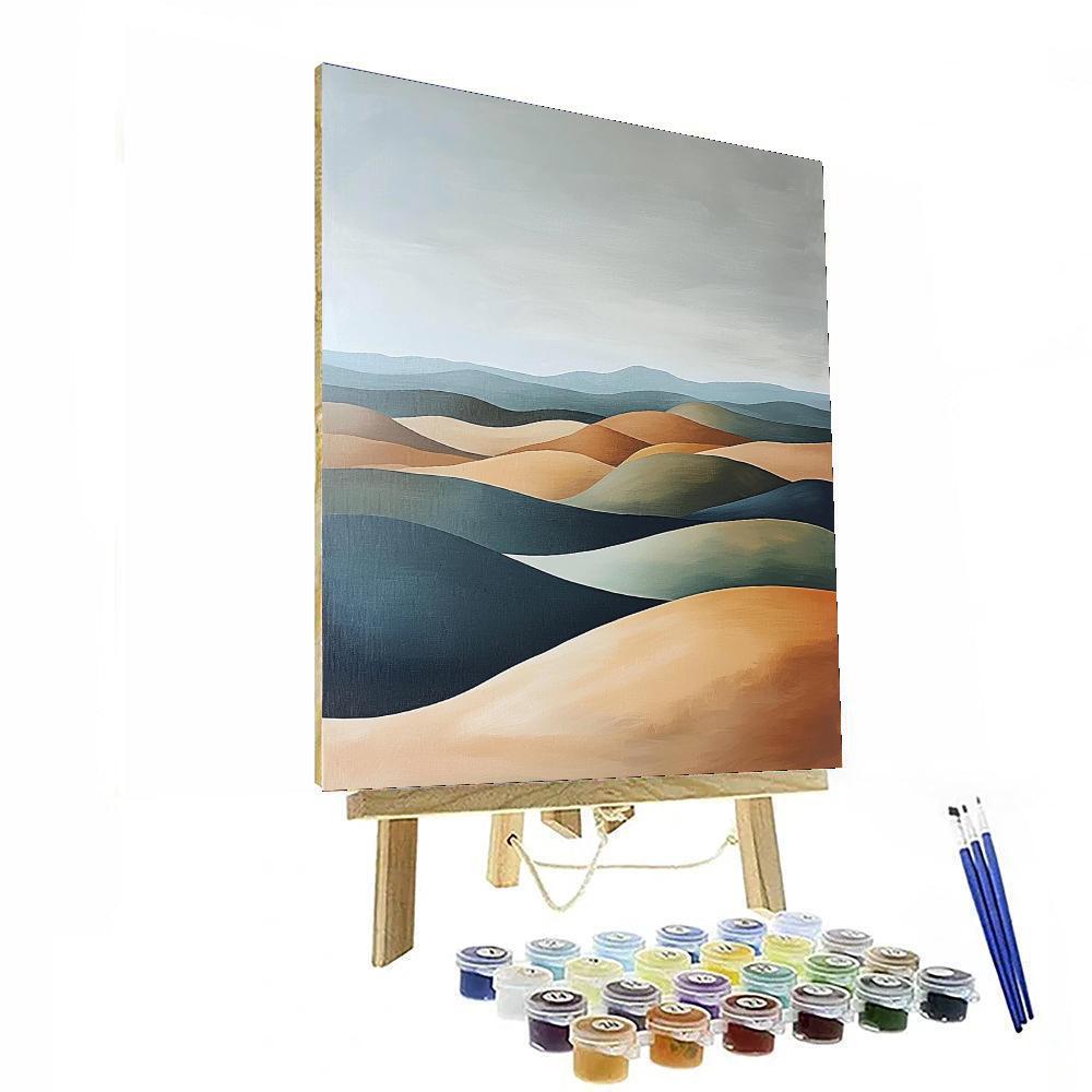 Nandalal Bose Inspired Infinite Fields  Painting Number Kit