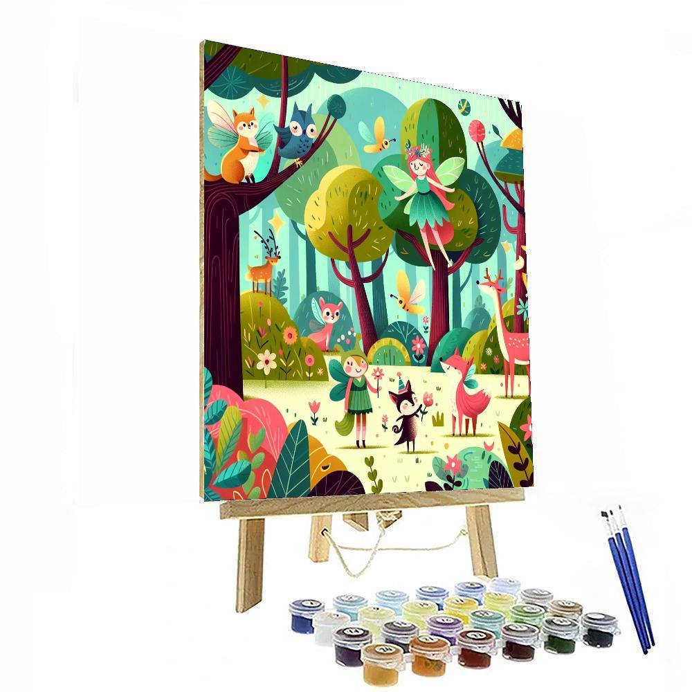 Fairytale Forest Discovery Numbered Painting Kits