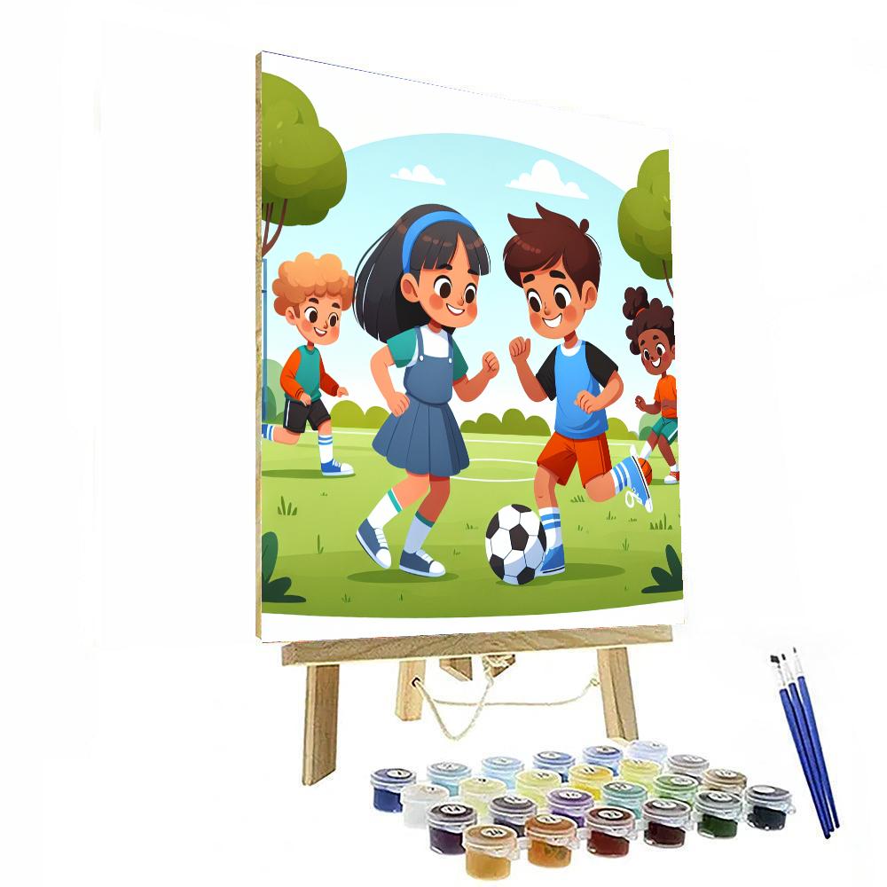 Sports Fun Extravaganza Paint By Numbers Kits