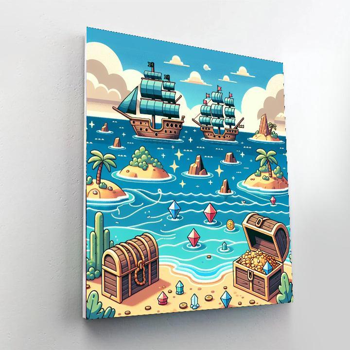 Adventures Of The High Seas Numbered Painting Kits