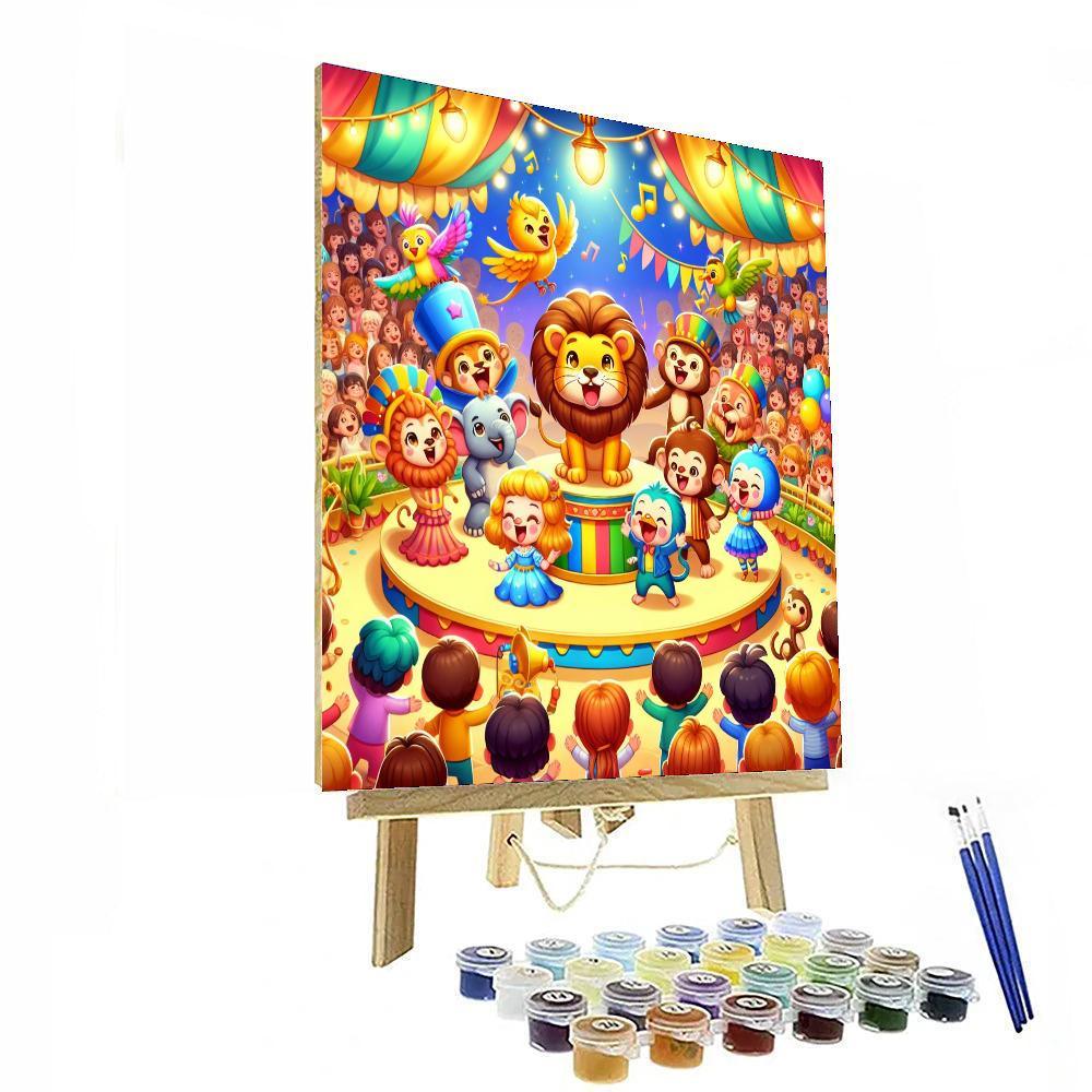 Silly Animal Show Paint By Numbers Kits