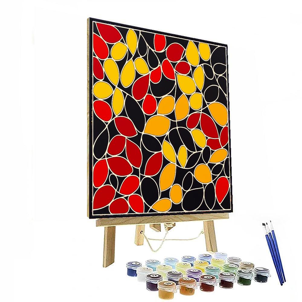 Yayoi Kusama Inspired Infinite Harmony  Paint By Numbers