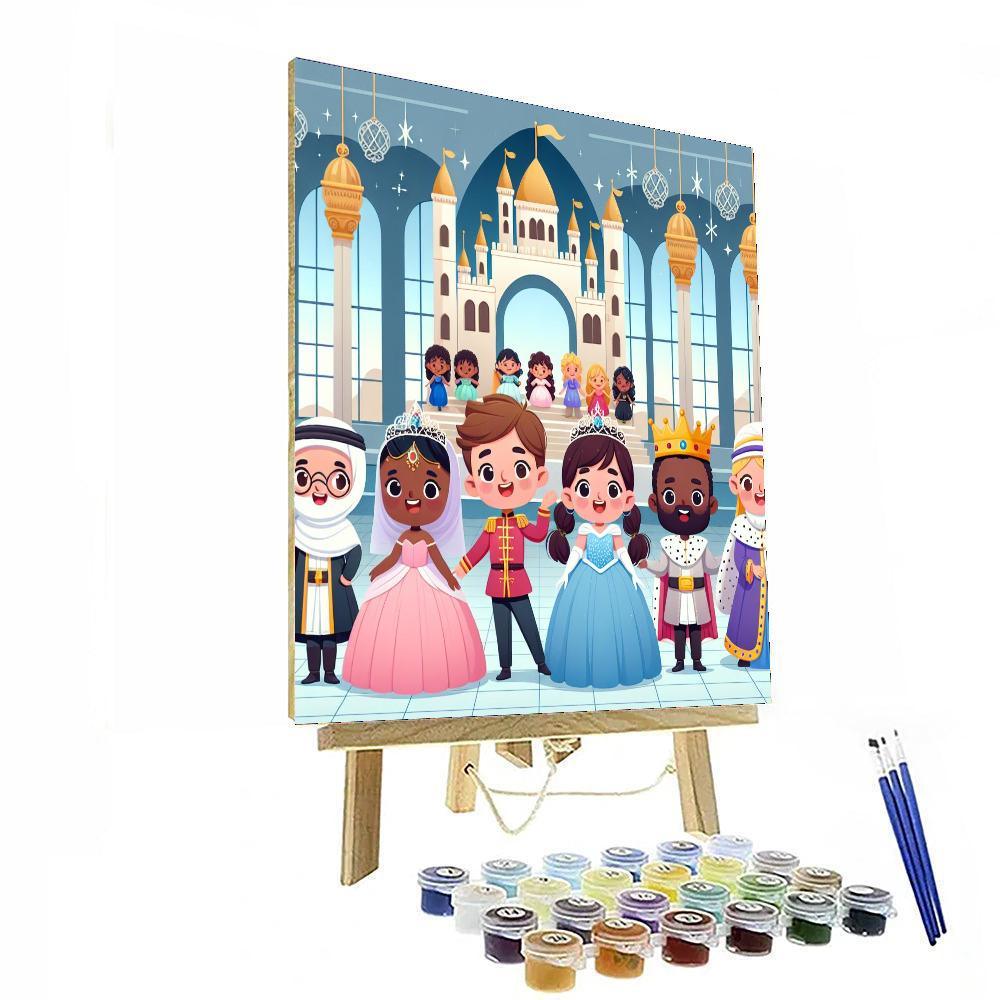 Magic Kingdom's Grand Ball Paint By Numbers Kits