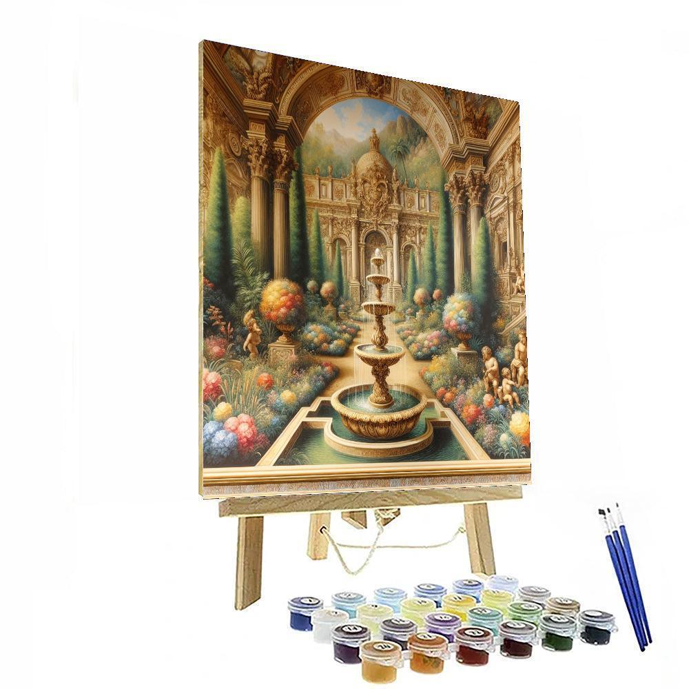 Renaissance Garden Extravaganza Paint By Color