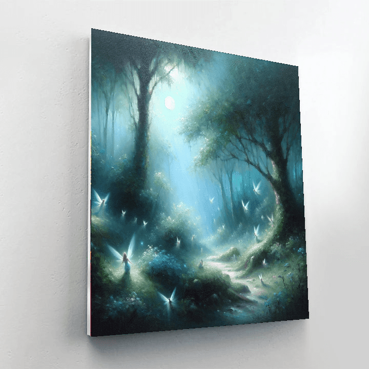 Magical Fairy Glen Number Painting