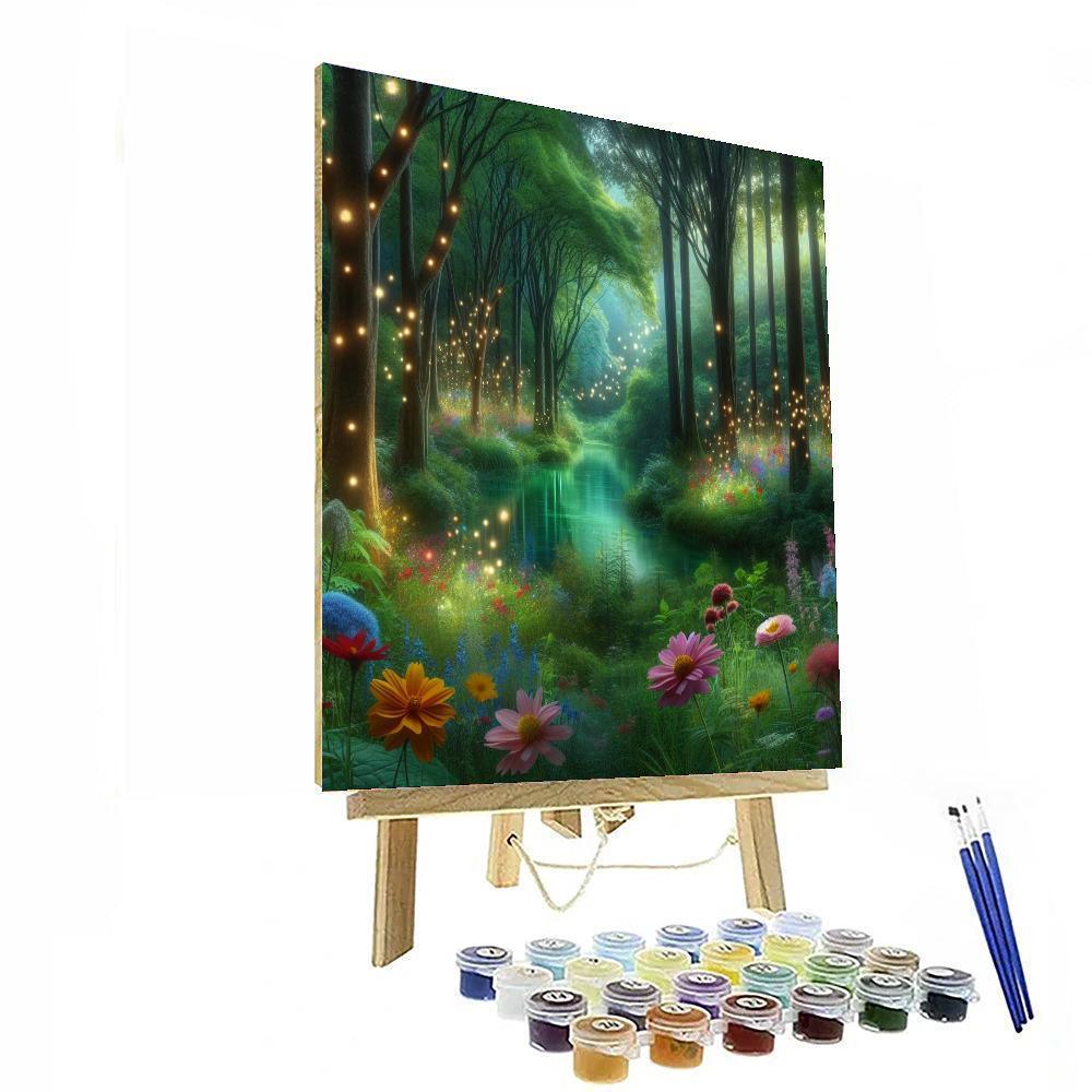 Charming Fairy Tale Glade DIY Paint By Numbers