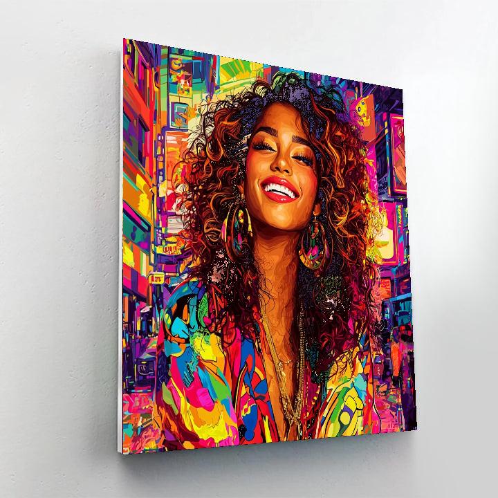Zendaya: The Rising Star Shining Bright Painting Number Kit