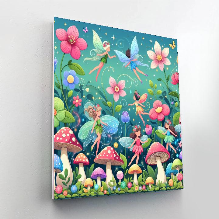 Exploring Fairy Gardens Paint By Color