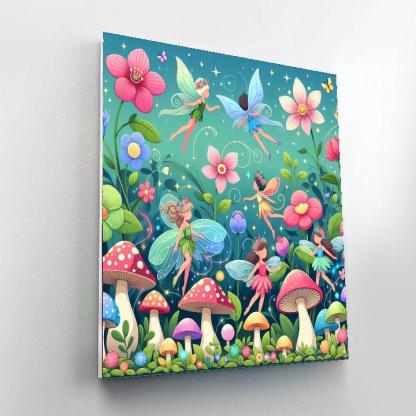 Exploring Fairy Gardens Paint By Color