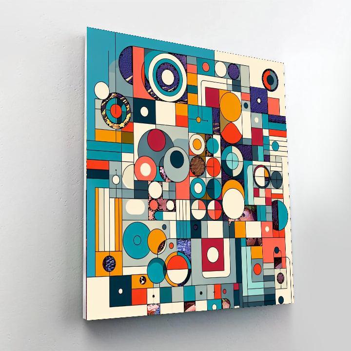 Chic Modern Abstract Paint By Numbers Kits