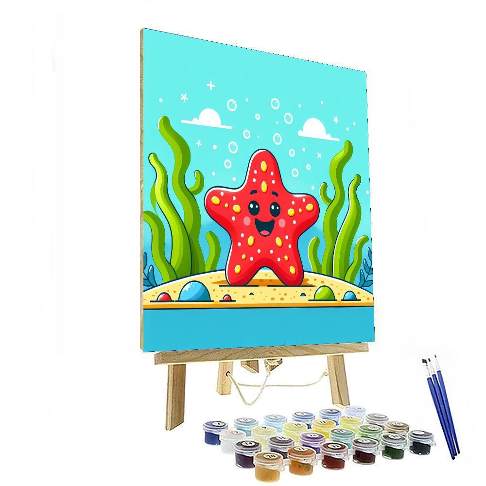 Radiant Starfish Paint By Color