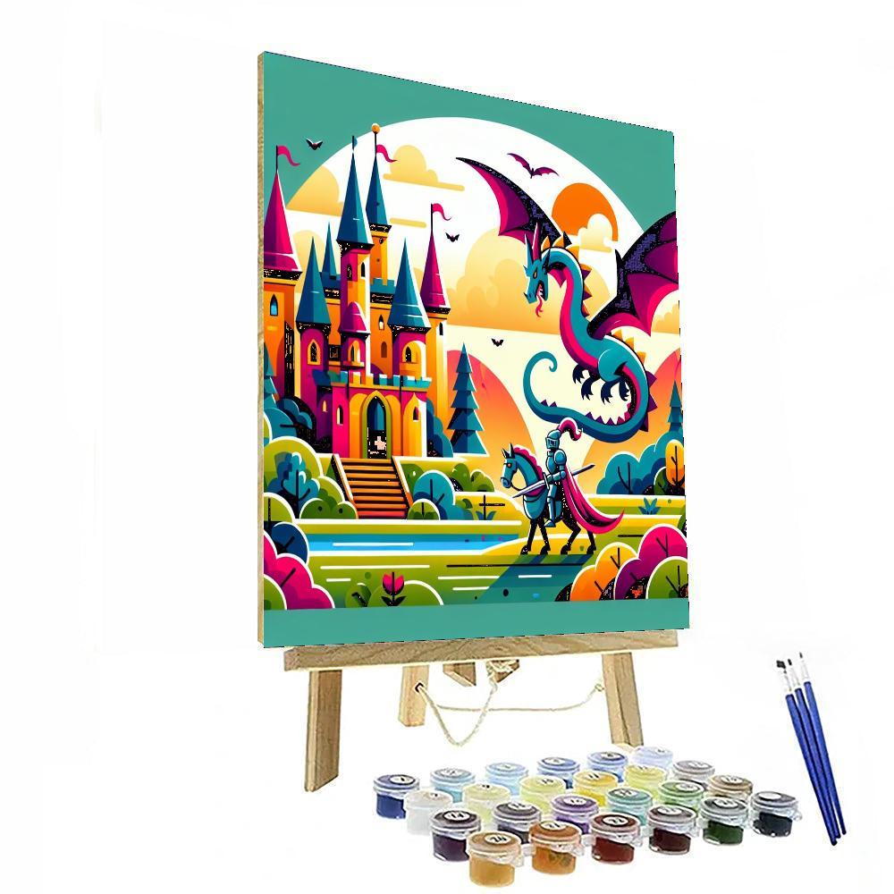 Fantasy Castles Paint By Numbers Kits