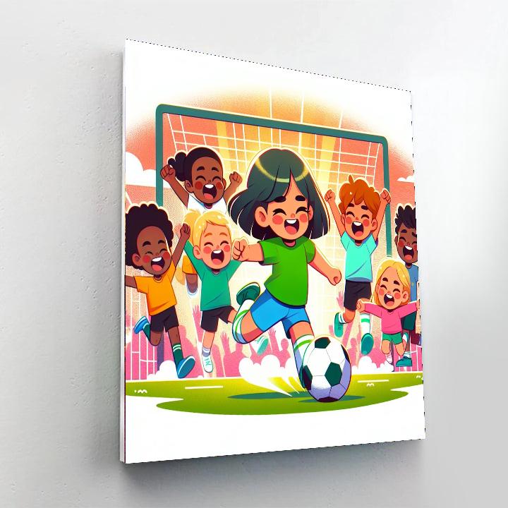 Sports Adventure Challenge Numbered Painting Kits