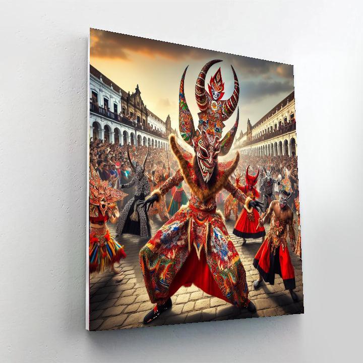 Diablos Danzantes - Yare, Venezuela Paint By Numbers Kits