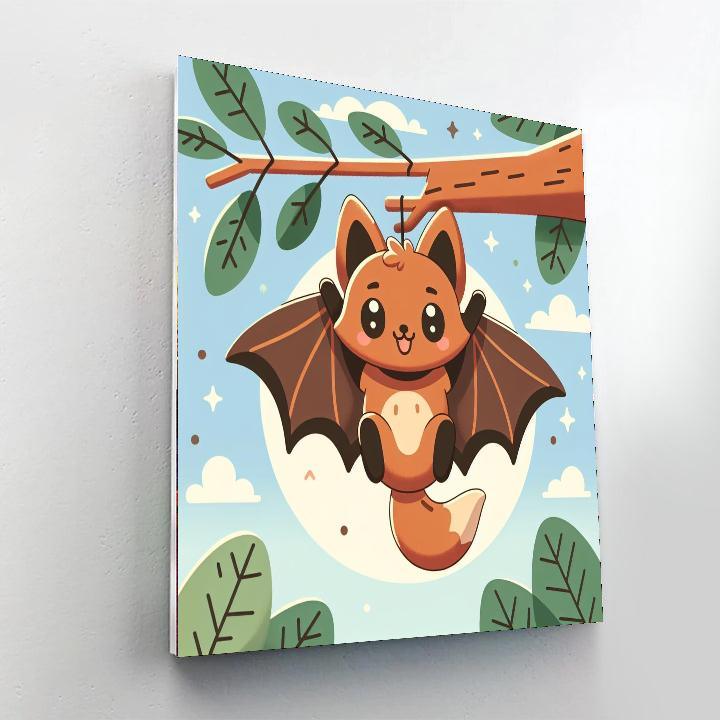 Flying Fox Family Numbered Painting Kits
