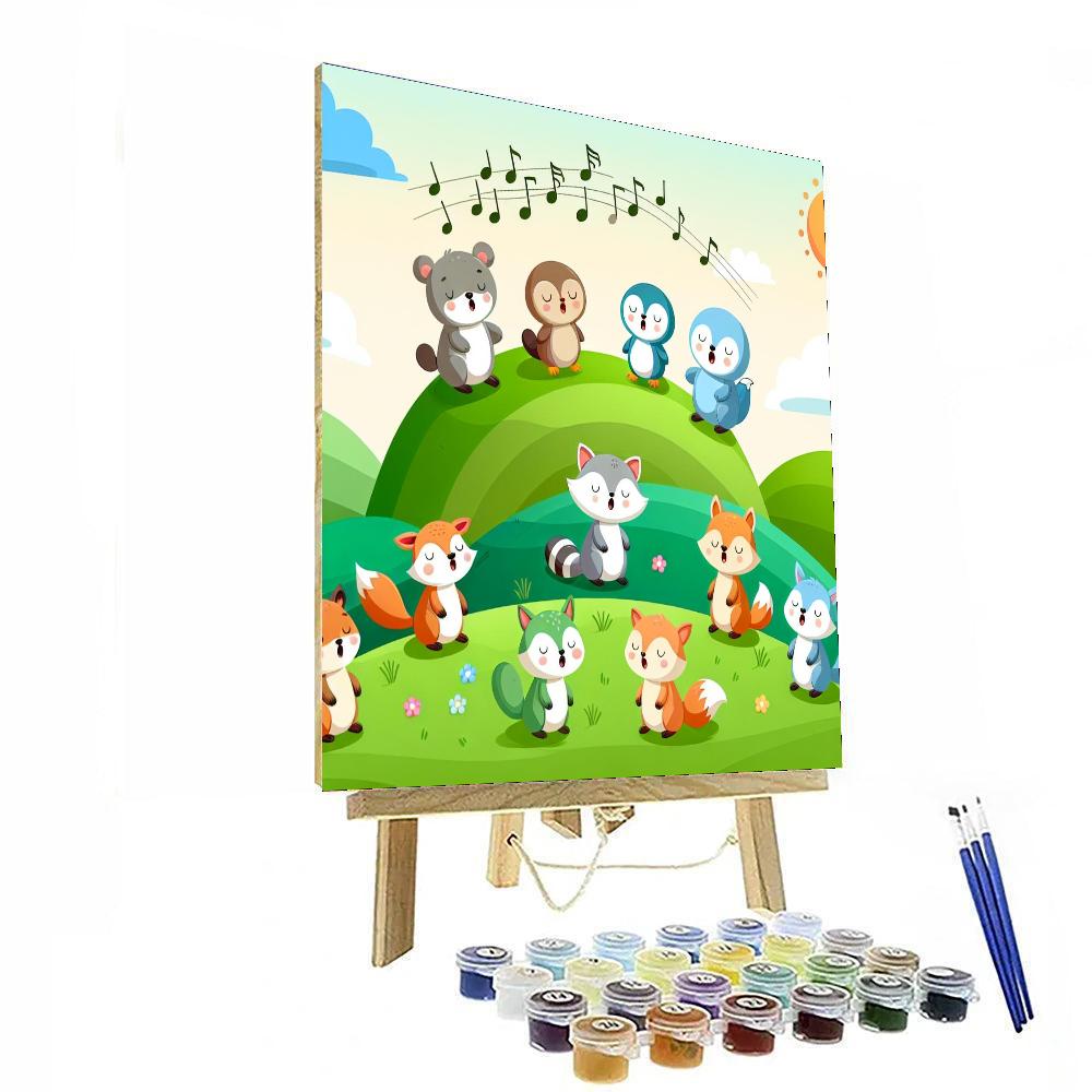 Harmony On The Hills Paint By Numbers Art