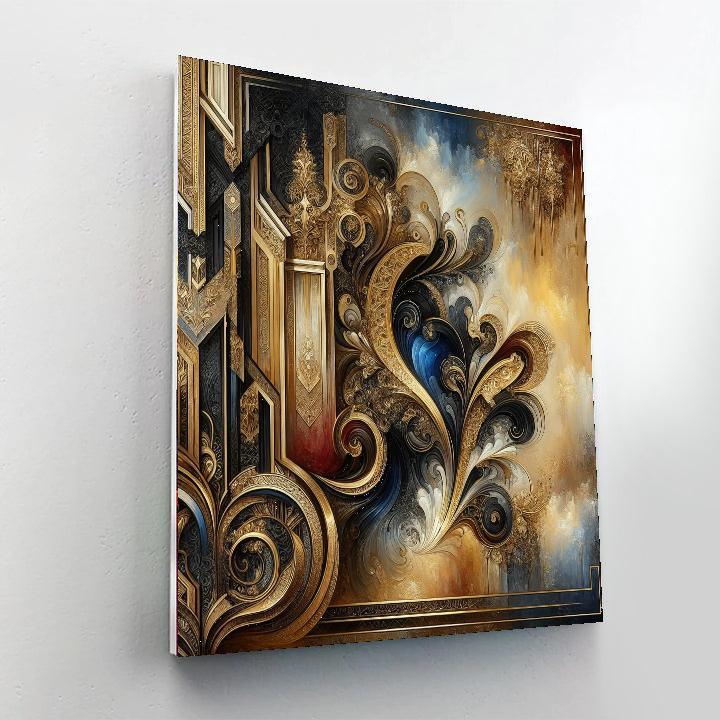 Klimt's Golden Dreams Paint By Number