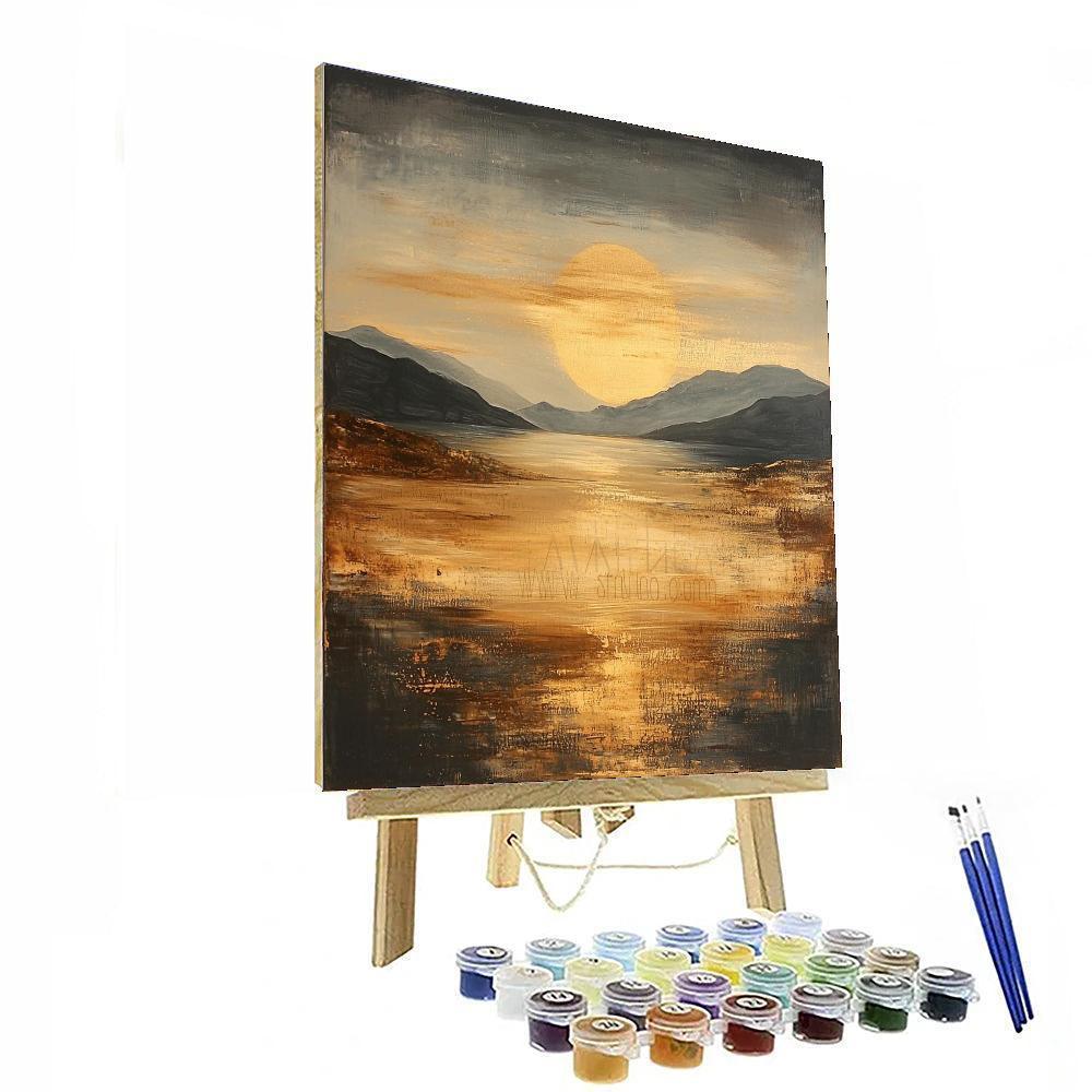 Caravaggio Inspired Veils Of Time  Painting By Numbers Kit