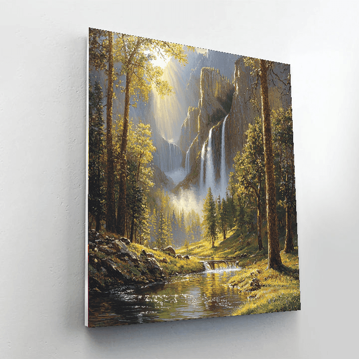 Yosemite National Park - California Numbered Painting Kits