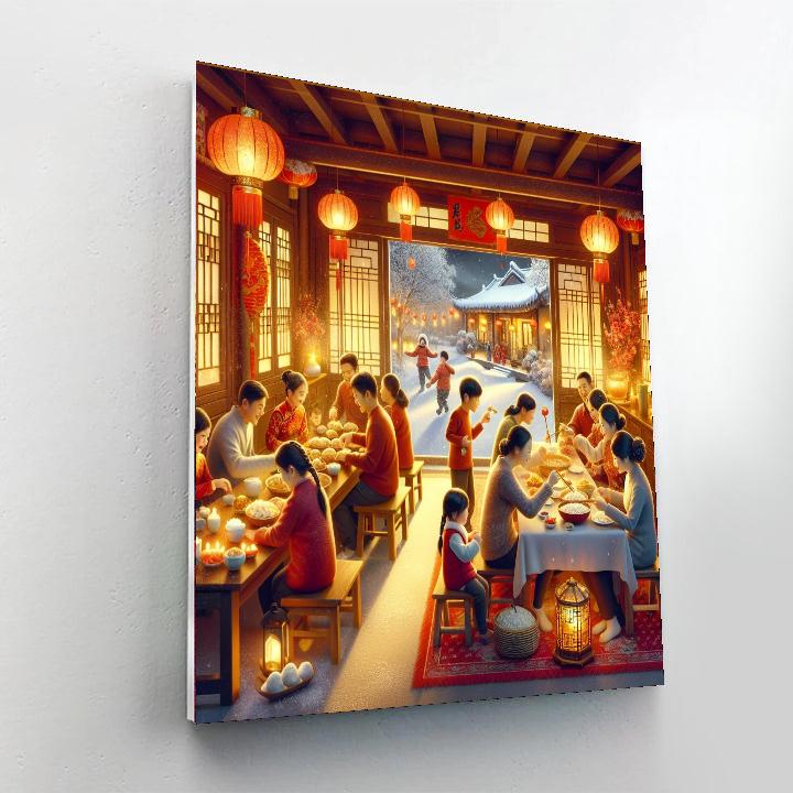 Winter Solstice Festival - China DIY Paint By Numbers