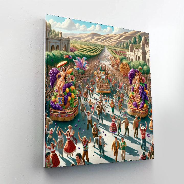 Fiesta De La Vendimia - Peru Paint By Number