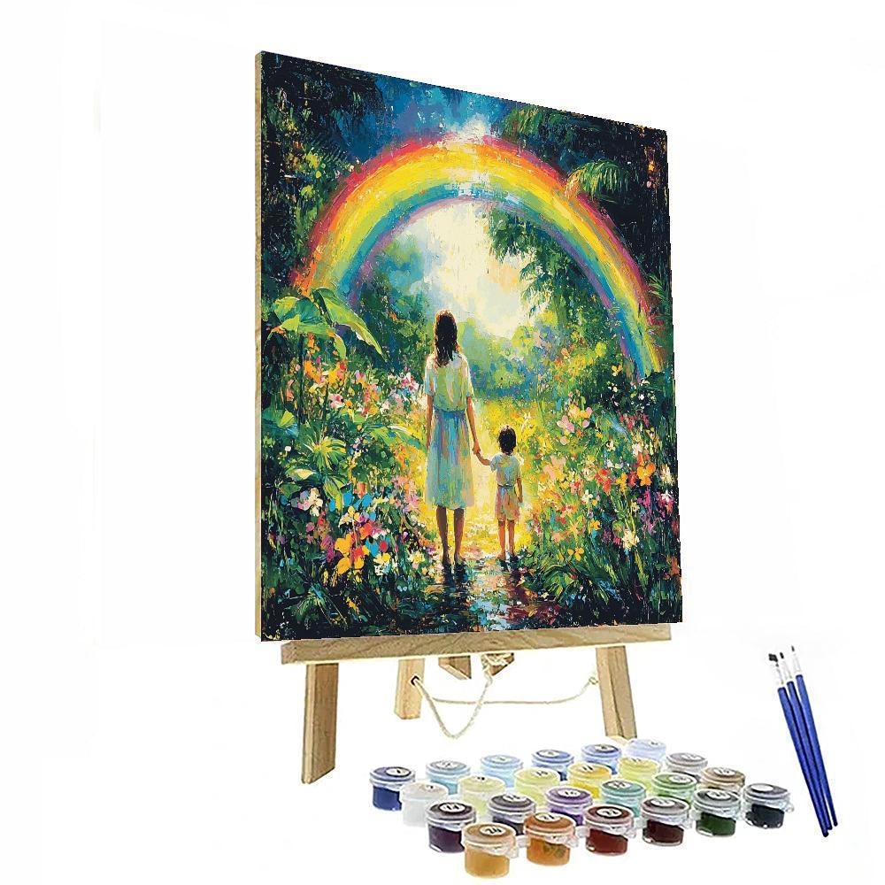 Together Under The Rainbow Paint By Number
