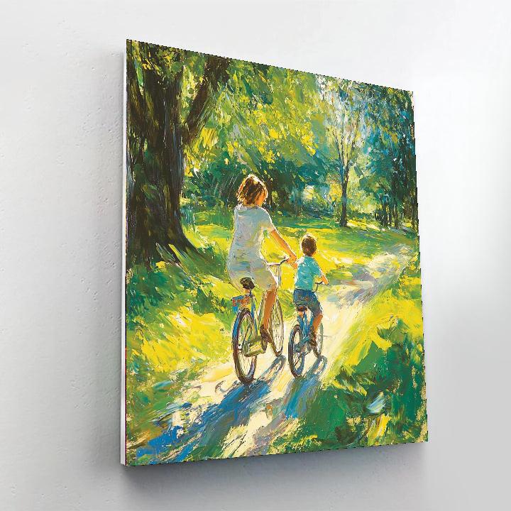 Love's Gentle Guidance Number Painting