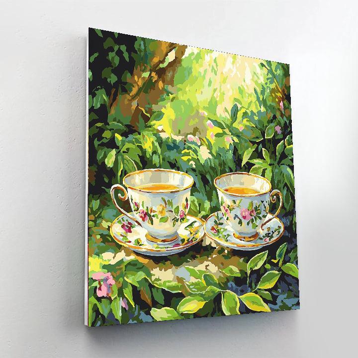 Afternoon Tea Delights DIY Paint By Numbers