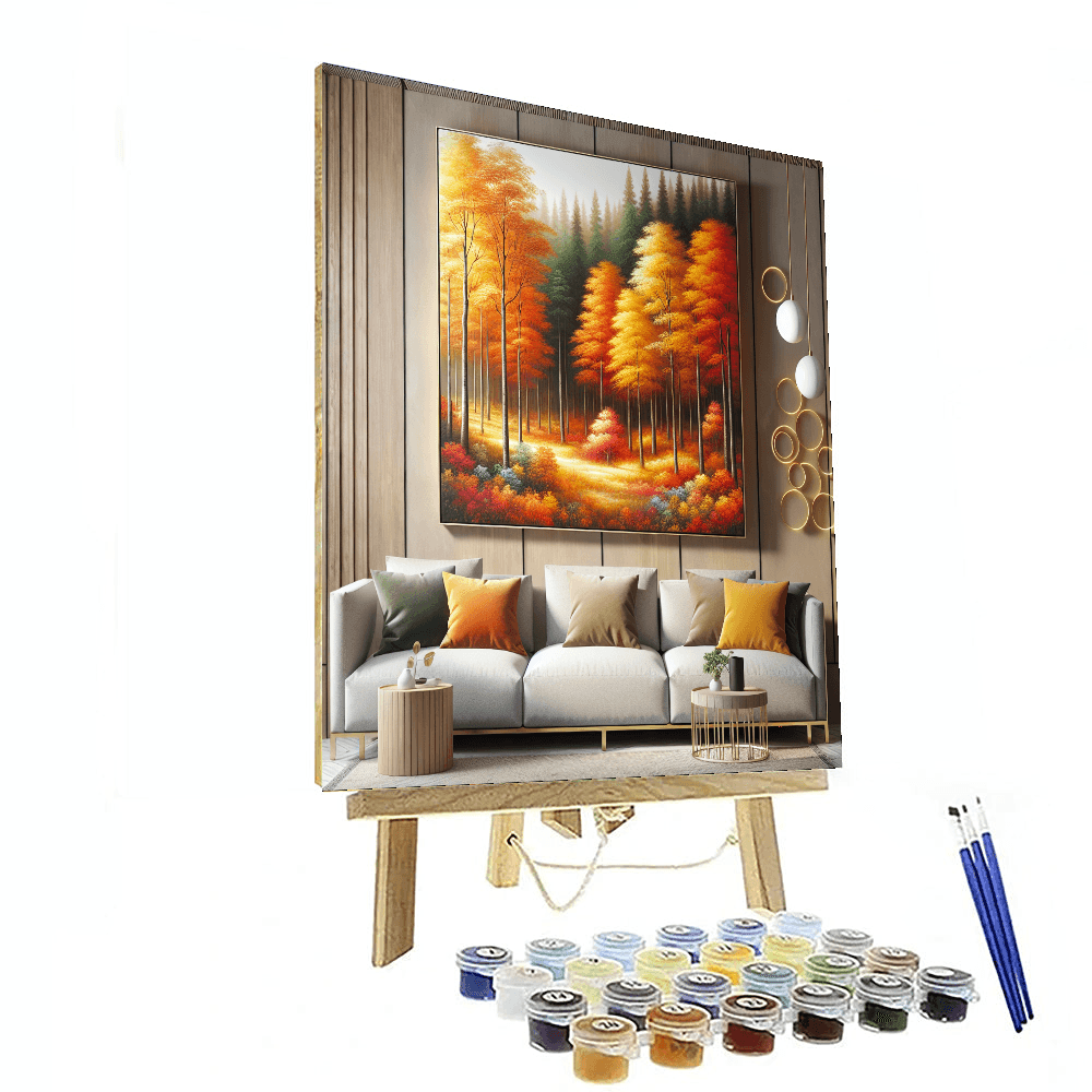 Breezy Autumn Day Numbered Painting Kits