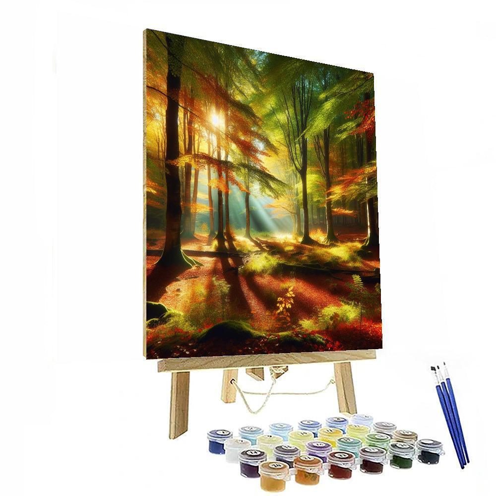 Autumn Forest Whisper Paint By Number