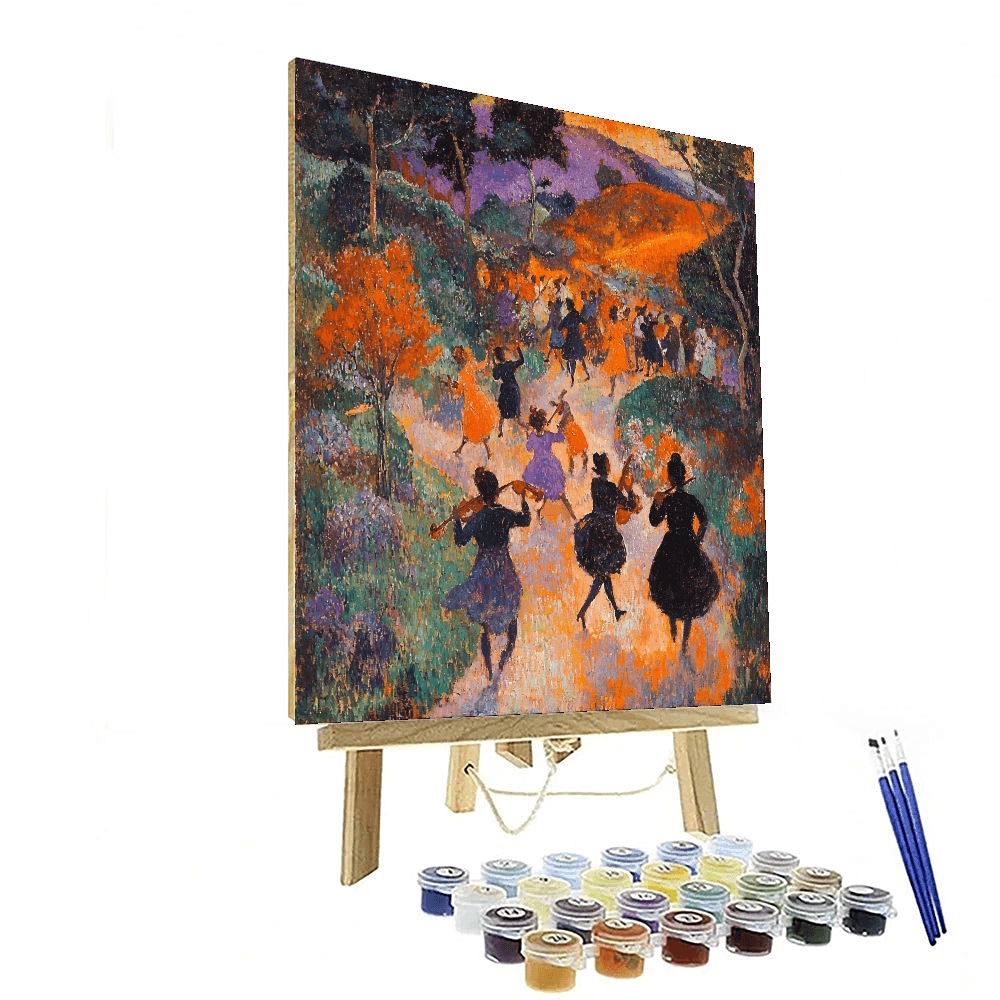 Paul Gauguin Inspired Joyous Melody  Paint By Numbers