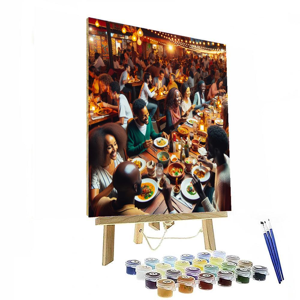 Nairobi Restaurant Week - Nairobi Painting Number Kit