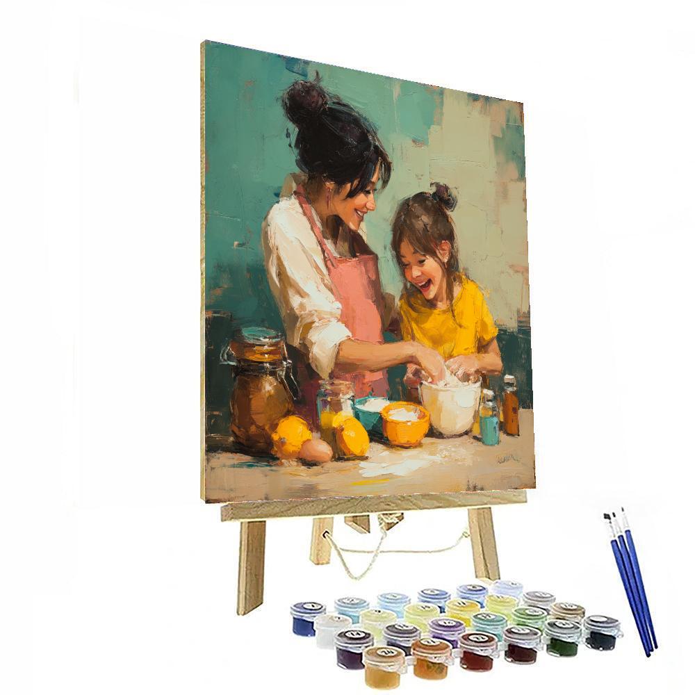 Kisses In The Kitchen Paint By Numbers Kits