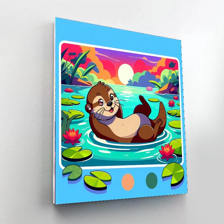 Curious Otter Paint By Numbers Kits