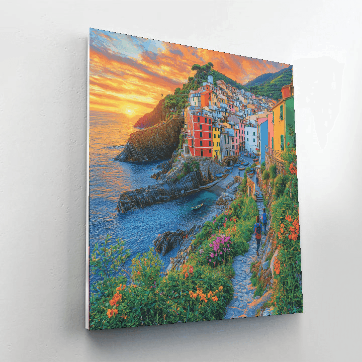 Cinque Terre Paint By Numbers