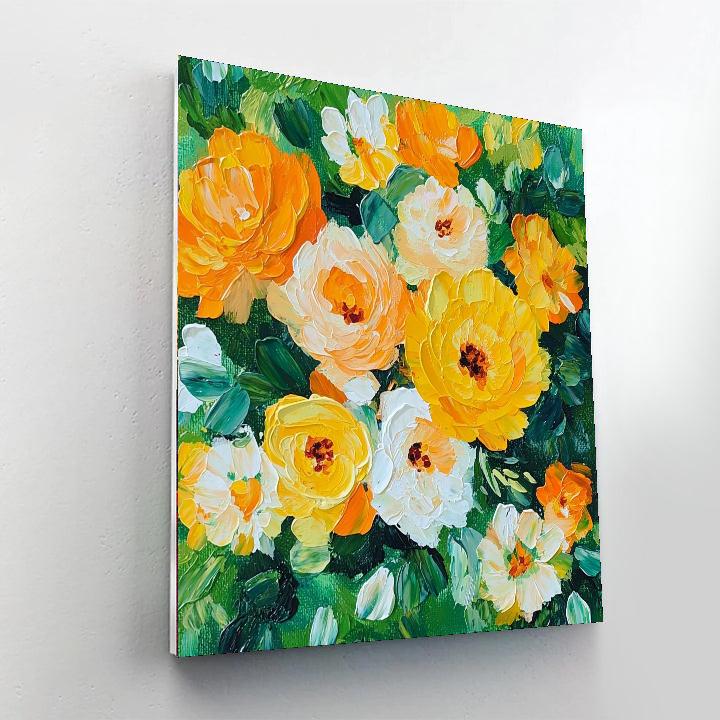 Frida Kahlo Inspired Radiance Of Spirit  Numbered Painting Kits