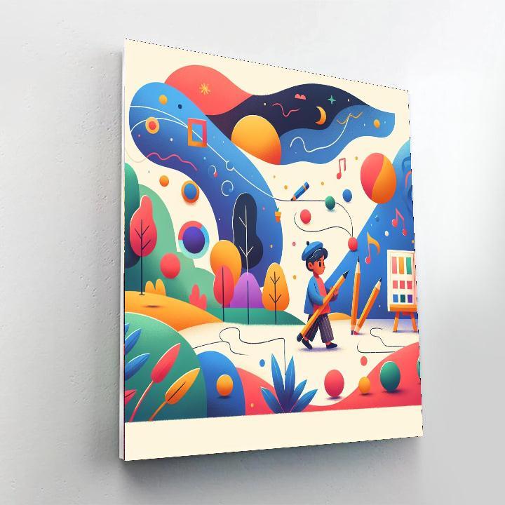 Art Adventure Journey Paint By Number