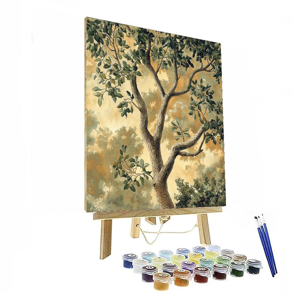 Leonardo Da Vinci Inspired The Tree Of Life  Paint By Numbers Art