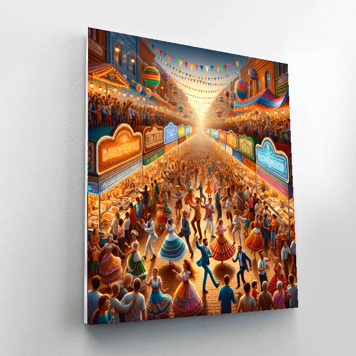 Feria De San Marcos Paint By Numbers Kits