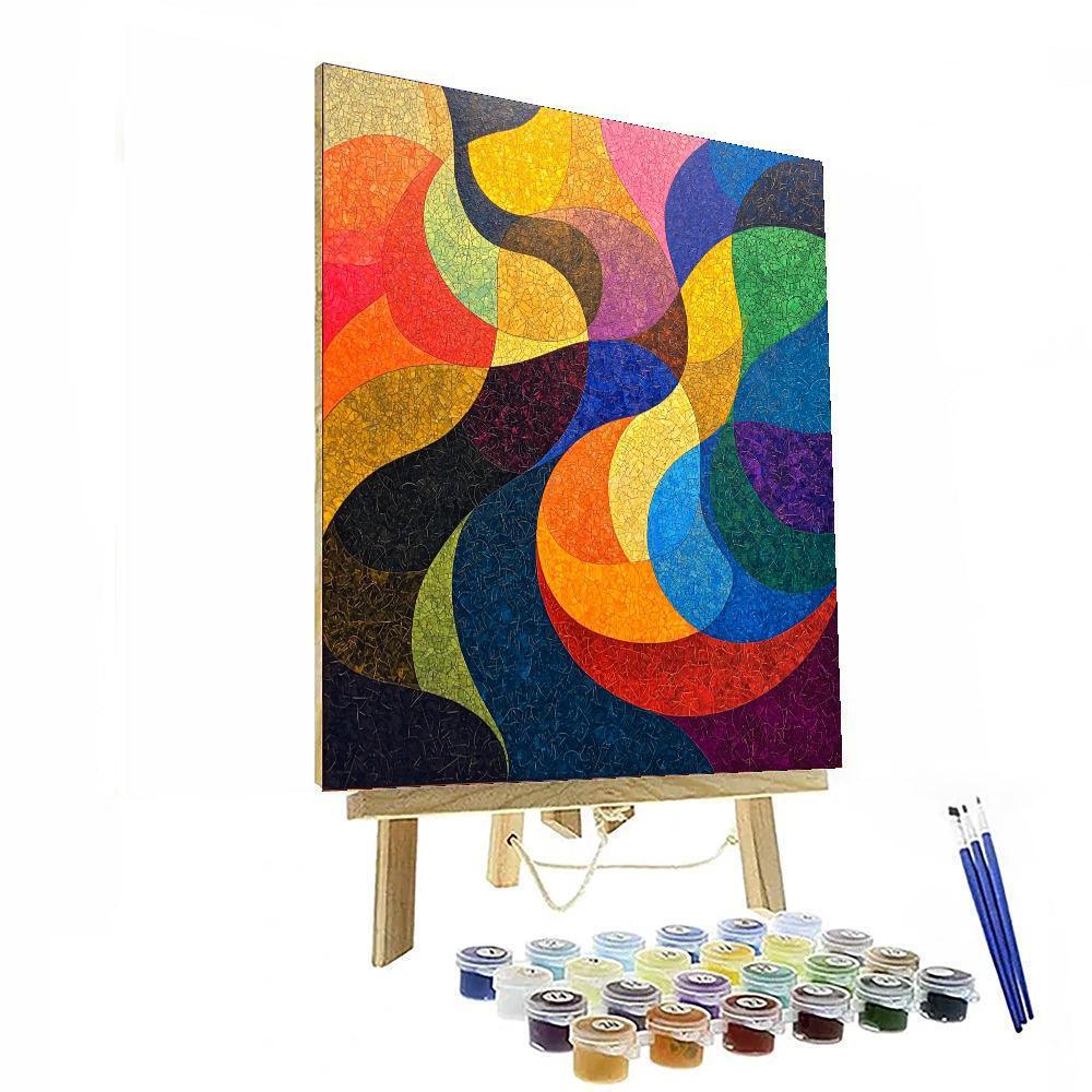 Gustav Klimt Inspired Infinite Journey  Paint By Numbers Art