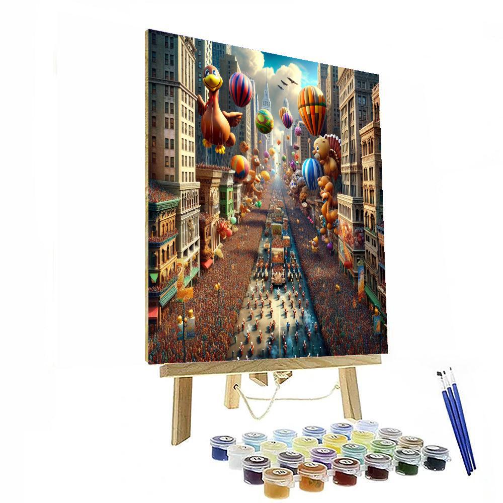 Macy's Thanksgiving Day Parade - New York Paint By Numbers Kits