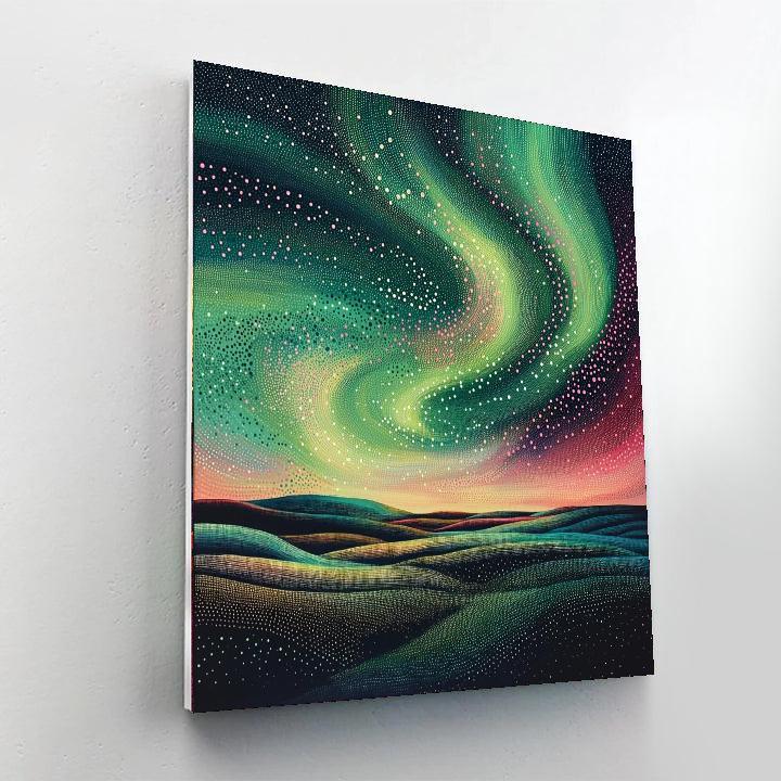 Georges Seurat Inspired Aurora Bliss  Paint By Numbers