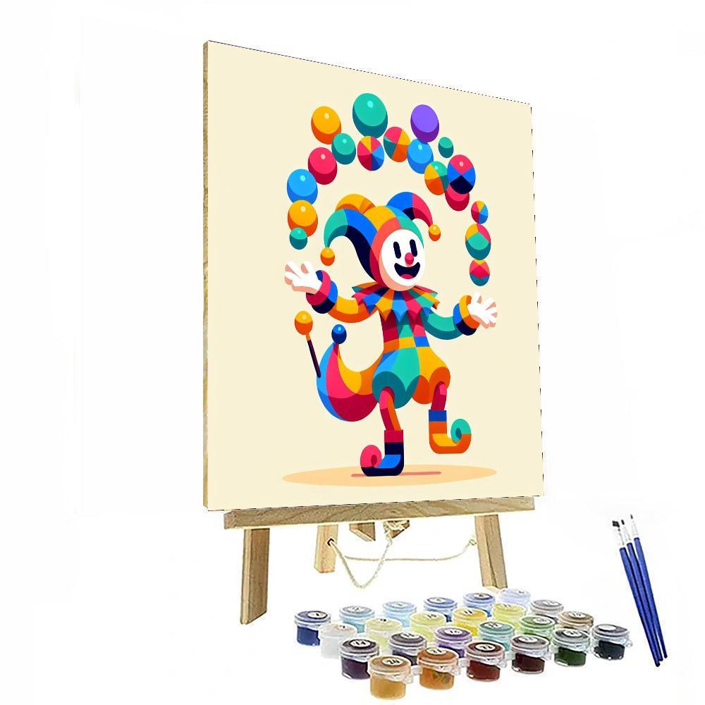 Joyful Jester Painting By Numbers Kit