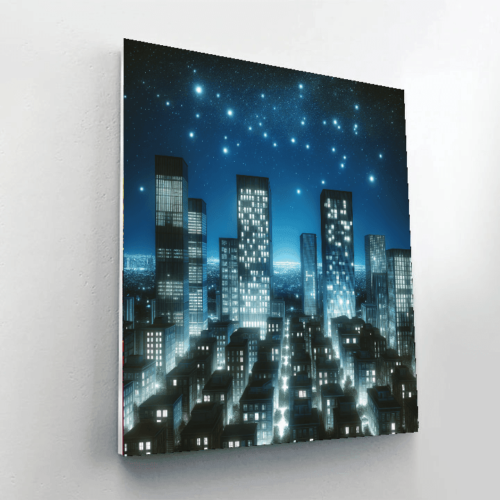Nocturnal City Symphony Paint By Numbers
