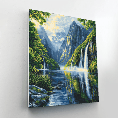 Milford Sound - Fiordland Paint By Numbers Kits